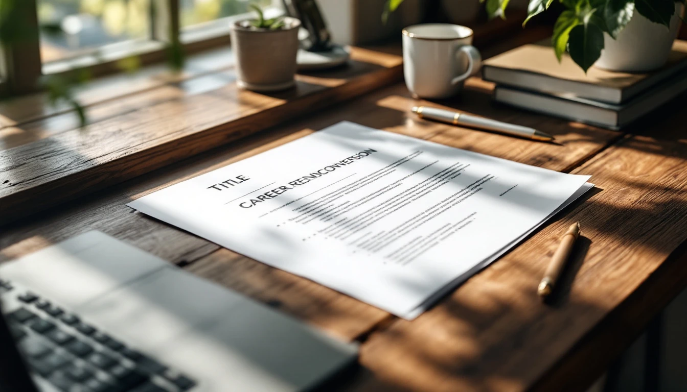 Quel titre mettre sur son CV quand on est en reconversion ?